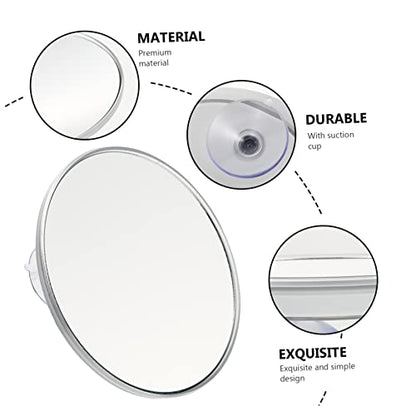 1pc Suction Cup Makeup Mirror Magnification Led Lighted Magnifying Mirror for Home Travel