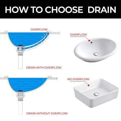 Bathroom Sink Drain Without Overflow - 1 1/2" Drain Opening - Pop Up Vessel Vanity Drain with Anti-Clogging Hair Catcher Basket,Brushed Nickel,Y1383W-BN - color: Brushed Nickel