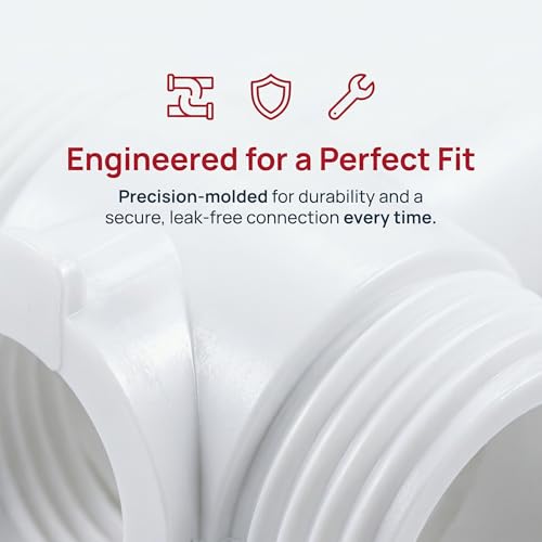 Four in One Tub Spout Adapter, Threaded Bathtub Faucet Adapter Slip Fit, Compatible with 1/2'' Copper Pipe 1/2'' and 3/4'' Pipe Thread, Bathtub Spout Adapter Kit with Assembly Tool