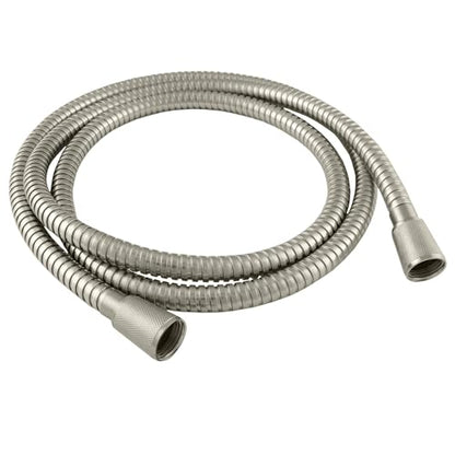 High Sierra® - Lead-Free Stainless Steel Shower Hose With Bio-Film resistant Silicone Inner Tube. Extremely Strong and Flexible-72 Inches. Brushed Nickel - color: Nickel