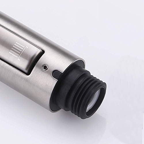7Trees Pull Down Spray Head for Kitchen Faucet, 2-Function Bathroom Faucet Replacement Head, Water Nozzle, 1.8 GPM G1/2 Pull-Out Spray Nozzle, 0.8inch Connector (Stainless Steel Body) - color: Stainless Steel