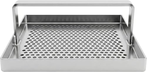 7 3/4 Inch Floor Drain Strainer Basket, Commercial Drain Catcher with Handle | Debris Basket for Restaurant Kitchen Floor Drains | Clog Prevention Strainer | NSF (Depth: 3/4 in.) - size: Depth: 3/4 in.