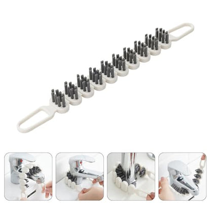 Uonlytech Bendable Cleaning Brush 10.39In Flexible Crevice Tool with Soft Bristles for Narrow Gaps Corners and Small Details Household Car Use 2-Pack