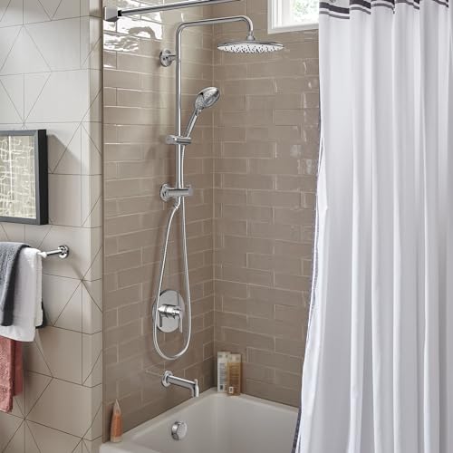 American Standard 24" Spectra Versa Shower System, Rain Head, Chrome - color: Polished Chrome