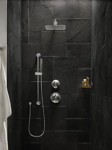 Moen Chrome Bathroom 12-Inch Wide Razor Thin Rain Shower Head, S1004