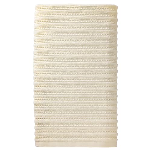 1 Pack Cotton Waffle Bath Towels, Soft & Absorbent, Quick Dry and Lightweight Shower Towel for Gym, Travel, Beach, Pool, Spa 55" x 28" White - color: White
