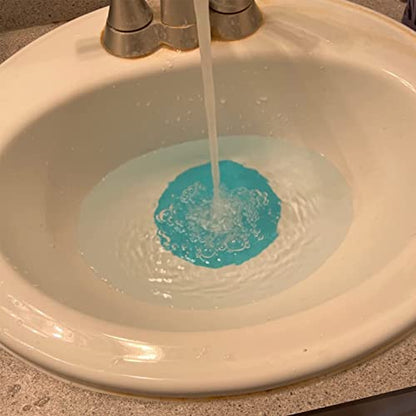 tifanso 2PCS 6" Silicone Bathtub Drain Stopper & Hair Catcher for Bathroom | Strong Suction Leak-Proof Seal, Prevents Hair Clogs, Easy to Clean, Fits Kitchen & Laundry Drains, Durable Universal Fit - color: Teal+aqua