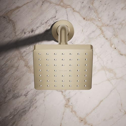 Kohler 24805-G-BV Parallel® Single-function showerhead, 1.75 gpm, Vibrant Brushed Bronze