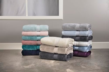 Maisonette Loft Egyptian Cotton Turkish Hand Towels - Soft, Absorbent Washcloths for Face - Ideal Quick Dry Small Towel Wash Cloth Set for Bathroom - (13" x 13", 6 Pack) - Pink (Dusty Rose) - color: Dusty Rose, style: Washcloths Set of 6