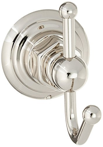 ROHL ROT7PN Wall Mount Single Robe Hook - color: Polished Nickel