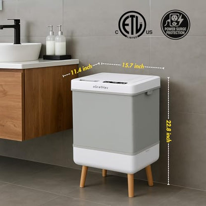 Towel Warmer for Bathroom, Foldable Towel Warmer Bucket, Blanket Warmer, Extra-Large 35L Fast Heating, Heating Drying Modes and Timer, ETL Certification, 6 Free Fragrance Discs, White