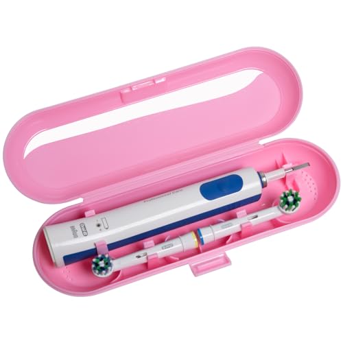 Nincha Electric Toothbrush Travel Case for Oral B & Philips Sonicare, Pink - color: Pink