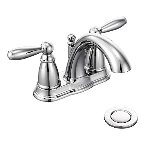 Brantford Two Handle Centerset Bathroom Faucet Finish: Chrome
