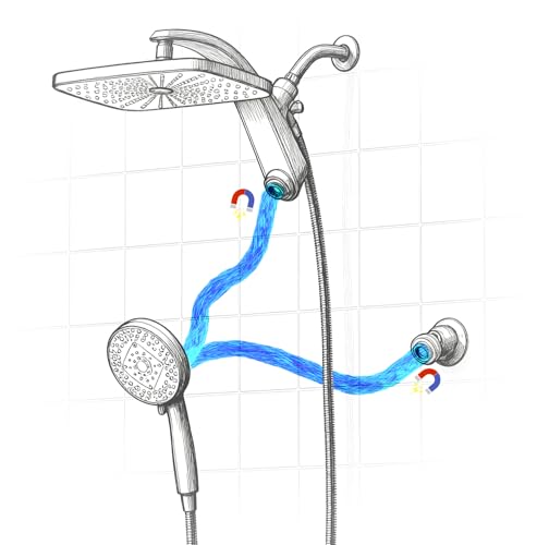 Magnetic Shower Head Holder for BOZYBO 460311 Shower Head Combo (Desert Gold) - color: Desert Gold