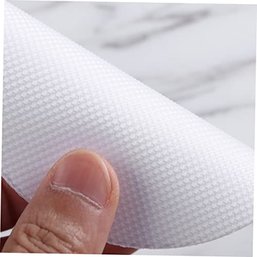 40pcs Peva Anti-Slip Bath Stickers for Bathtub and Shower Safety Floor Stickers Easy to Apply Non-Slip Adhesive for Bathroom Use Round White Design - size: 10X10cm