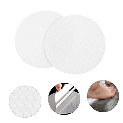 KOMBIUDA 16pcs Transparent Skid Stickers for Bathroom and Kitchen Safety Easy to Install Non Slip Tape for Stairs Bathtubs and Pools Bath Safety