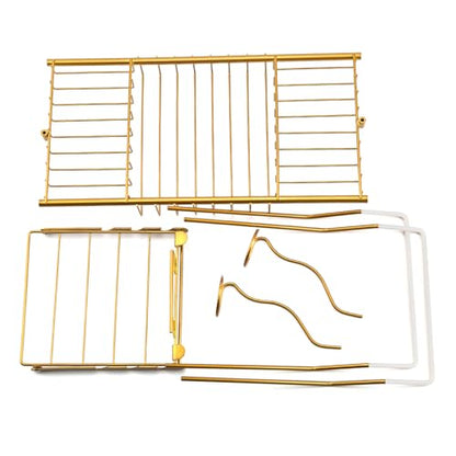 Expandable Bathtub Caddy Tray with Wine Holder & Reading Rack, Bronze | Adjustable 20"-38" fits most tubs,Includes Soap Dish Wine Holder and Laptop Reading Rack,Bathtub Tray for Home - color: Bronze