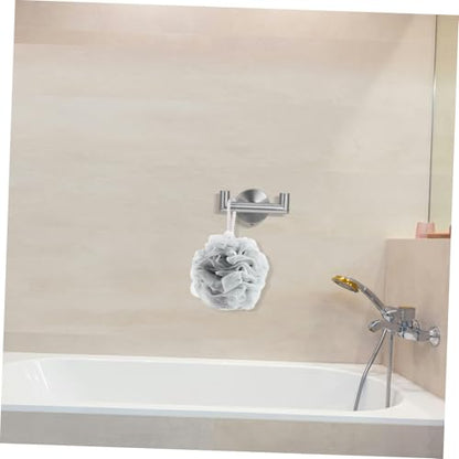 Cabilock 2pcs Double Towel Hook Hooks Towel Bar for Bathroom Wall Holder Mounted Serviette Hang Towels Chrome Over Shower Hook The Bathrooms Multiple Drying Wall Hook Stainless Steel Golden