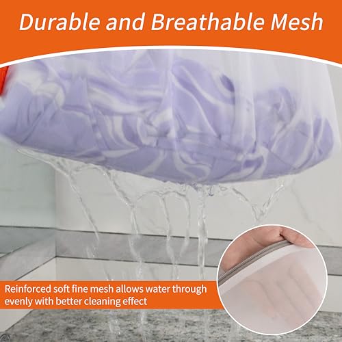 Mesh Laundry Bags 3 Pack (12 x 16" Medium) | Durable Zipper, For Delicates, Lingerie, Bras, Underwear, Protect Garments in Washing Machine - size: 3 Medium