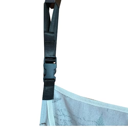 Hanging Laundry Hamper Bag, Stylish Durable Space Saving Laundry Bag with Zipper and Wide Open Top, Basket for Home, Dorm, or Travel, Hangs from Rails, Doors and Hooks
