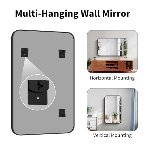 Koonmi Bathroom Wall Mirror,30x50 Inch Large Vanity Mirror for Over Sink - size: 50"L x 30"W