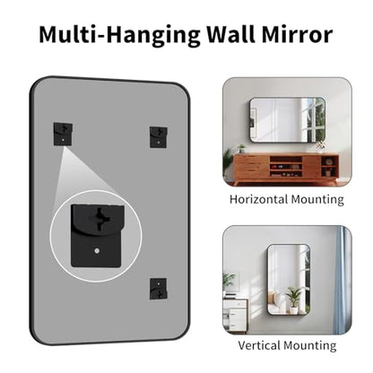 Koonmi Bathroom Wall Mirror,30x50 Inch Large Vanity Mirror for Over Sink - size: 50"L x 30"W