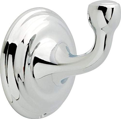 Delta Single Towel Hook for Bathroom or Kitchen| Polished Chrome | Windemere Accessories - size: (Pack of 1)