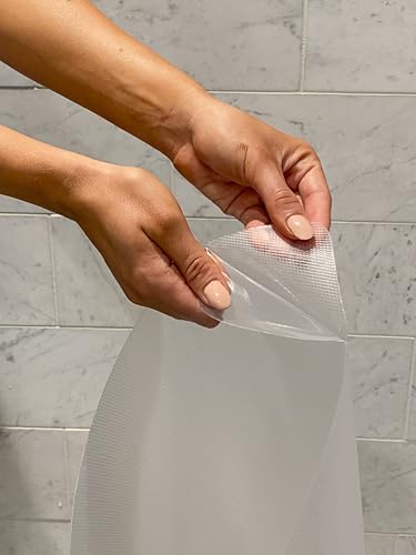Kahuna Grip™ Non-Slip Peel and Stick Bath & Shower Mat - Clear (14x27) - size: 14" x 27"