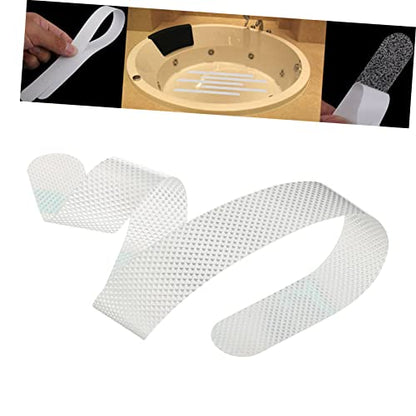 LABRIMP 36pcs Non-Slip Bath Safety Strips 2cm x 38cm Waterproof Adhesive Anti-Slip Treads for Bathtubs Showers and Stairs for Bathroom Use - size: 38X2cm