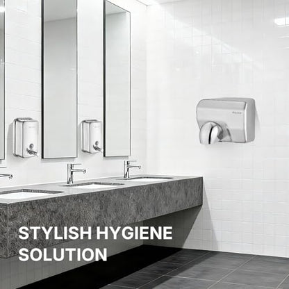Pollock Commercial Soap Dispenser Wall Mounted 27oz,SUS304 Stainless Steel | Hand Soap Dsipenser Rust-Proof Leak Free 800ML,Manual Liquid Pump Soap Dispenser for Bathroom Kitchen Office - color: Blk-1618-800
