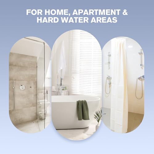 High Pressure Fixed Showerhead with Patented Dual-Sided Flip Reverse Flush, Flip Faceplate to Clear Clogs or Switch Modes, Anti-Leak, Adjustable Swivel Joint, 4 Modes Total, Chrome