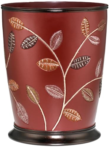 Zahari Home Decorative Trash Can for Bathroom, Office & Bedroom - 2.1 Gallons Stylish & Small Trash Can for Dorms, Desktop & Restroom - Chic Waste Basket for Compact Spaces, Aubury - color: Aubury