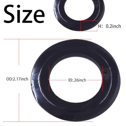 5 Pack Sink Strainer Rubber Washer, Universal Kitchen Bathroom Drain Seal | Rubber Seal, Kitchen Bathroom Sink, Leak Proof