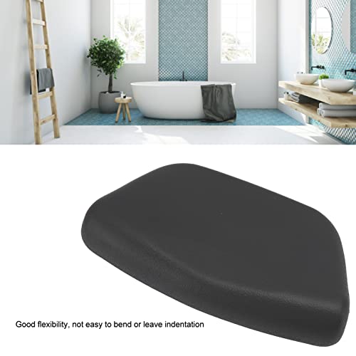 Soft PU Bath Pillow, Ergonomic Neck and Back Support, 6 Suction Cups, Quick Dry Non Slip Spa Cushion for Bathtub and j acuzzi
