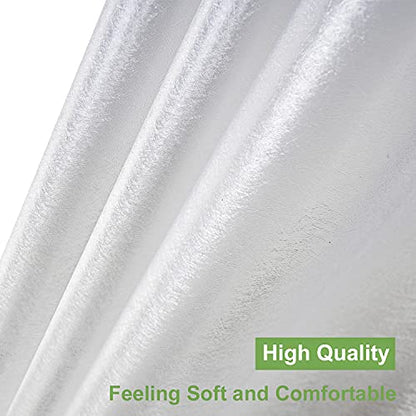 UFRIDAY Frosted Shower Stall Liner 36x72 Inch,EVA Plastic Waterproof Shower Curtain with 2 Magnets,Heavy Duty,Semi Transparent, 3D Frosted Shower Curtain Plastic Liner - color: Frosted Clear, size: 36"W x 72"L (Pack of 1)