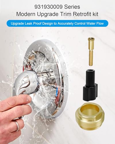 9319300 Faucet Adjustment Screw Kit Fit for 09 Series Trim Retrofit | Provides Precise Water Flow Adjustment, Features Leakproof Design and Ensures Stable Faucet Performance - color: 3 pack