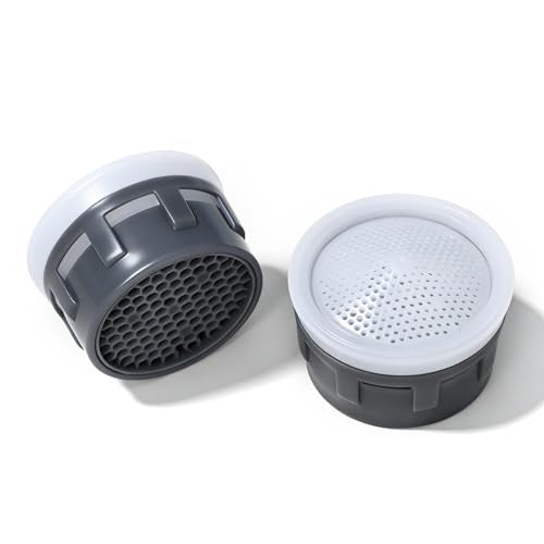 216721 Water Faucet Aerator for Moen Bathroom Kitchen Sink Inserts 2 pcs | Replacement Parts 1.0 gallon per minute Compatible with Chateau, Castleby, Villeta, Eva, Level, Waterhill, Vestige, Kingsley
