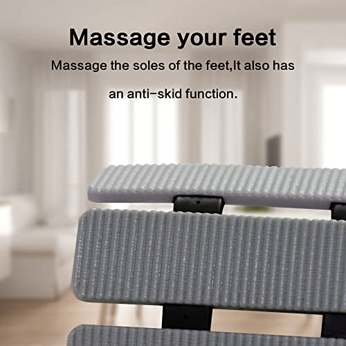 BEMISO Shower Mat Non Slip Bathtub Mat with Suction Cups and Drain Holes 27.5 x15.7 Inch Bath Mat for Tub & Shower.Easy Dry,Easy to Cut,Eco-Friendly - color: Dark Grey Light Grey, size: 27.5 x 15.7 inches
