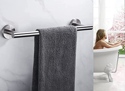 16 Inch Towel Bar 2 Pack for Bathroom 9/12/16/24/28/33 Inch Kitchen Hand Towel Holder Brushed Nickel Stainless Steel 304 RUSTPROOF Wall Mount Towel Rod 2 of Pack (2, Brushed Nickel, 16 Inch) - color: Brushed Nickel, size: 16 Inch
