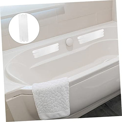 Garneck 12pcs Non Slip Tape for Bathroom Safety Strips Shower Mats Decor Adhesive Stickers - size: 12 pcs