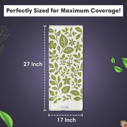 Double-Sided Microfiber Hand Towels, Waffle Kitchen Towels Set for Home Use | 2 Towels, 17x27 Inches, Durable & Soft, Fast Drying, Hand Wash Cloth and Dishcloth, Pat & Tricky, Green/Cream Home Towels Set - color: Pat & Tricky - Green/Cream, size: Double s