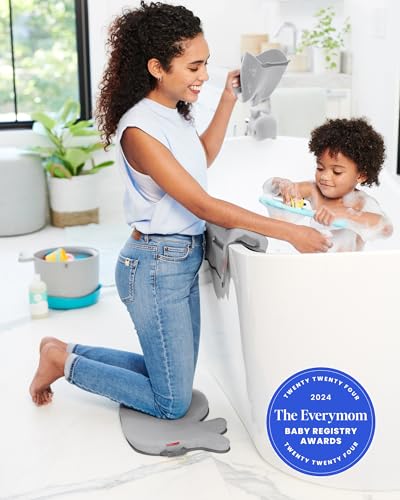 Skip Hop MOBY Baby Bath Essentials Set Grey - color: 4 Piece Bath Essentials Set