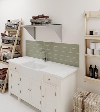 AmGood 30" Long X 16" Deep Stainless Steel Wall Shelf | NSF Certified | Appliance & Equipment Metal Shelving | Kitchen, Restaurant, Garage, Laundry, Utility Room - size: 30" Long X 16" Deep
