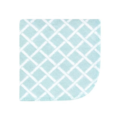 Hudson Baby Unisex Baby Flannel Cotton Poly Washcloths, Hummingbird Garden 10 Pack, One Size - color: Hummingbird Garden 10 Pack