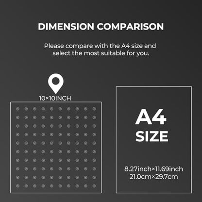 Rain Shower head, High Pressure Shower Head Made of 304 Stainless Steel, Relaxed Shower Experience Even at Low Water Flow and Pressure (10" Brushed Nickel) - color: Brushed Nickel, size: 10 Inch