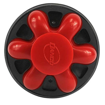 Danco 10761A Disposal Genie II Garbage Disposal Strainer and Stopper, Kitchen Sink Drain Splash Guard with Food Scraper, Red, 1-Pack - color: Red