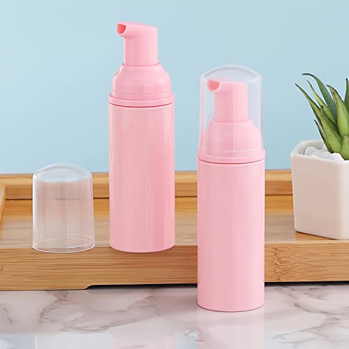 35 Pack 2 oz Foaming Pump Bottles, Refillable Travel Soap Dispensers | Portable Size for Travel, Bathroom, Kitchen and Daily Use
