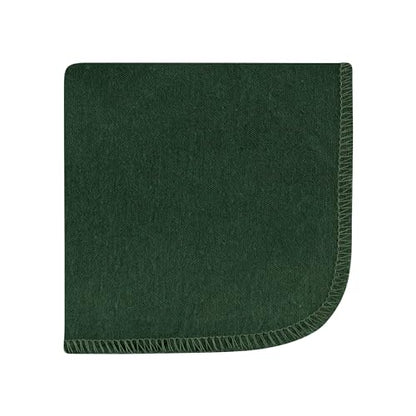 Hudson Baby Unisex Baby Flannel Cotton Poly Washcloths, Animal Adventure 12 Pack, One Size - color: Animal Adventure 12 Pack