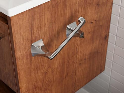 Pfister Bruxie Toilet Paper Holder, Bathroom Tissue Roll Holder, Wall-Mounted, Screw-in, Polished Chrome Finish, BPHBIE0C - color: Polished Chrome