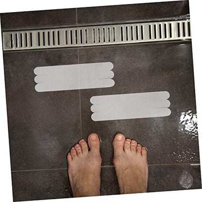 6pcs Non-Slip Strips Bath Safety Strips for Boys and Girls Bath Tub Stickers Adhesive Treads for - size: 6 pcs
